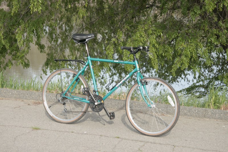 An older picture, I have since added fenders, new tires, and a better rack